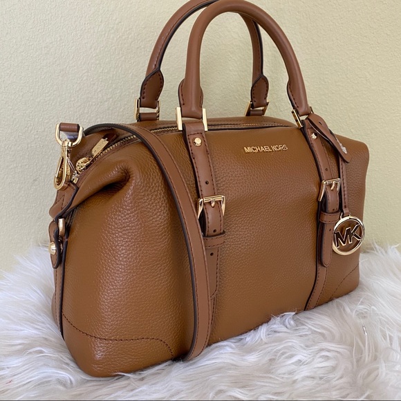 Michael Kors large ginger duffel satchel bag - Picture 2 of 12